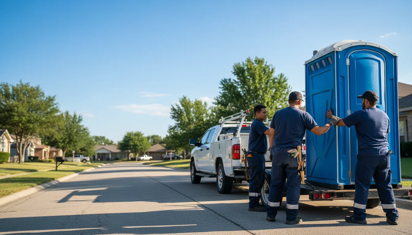 Portable Toilet Rental in Howe, TX near me